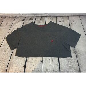 Walt Disney World Shirt Adult Large Navy Mickey Mouse Pocket Cotton Tee